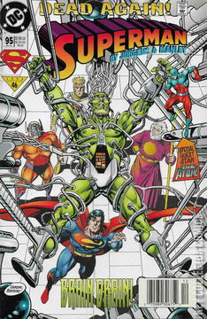 Variant Cover for Superman #95