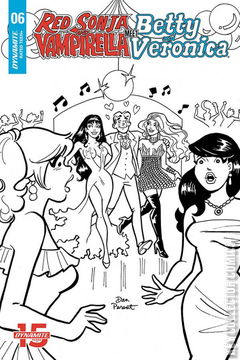 Variant Cover for Red Sonja and Vampirella Meet Betty and Veronica #6