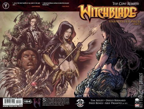 Variant Cover for Witchblade #154