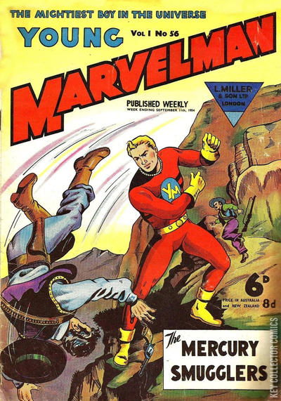 Cover art for Young Marvelman #56 