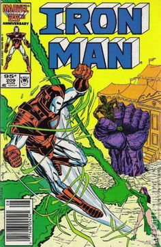 Variant Cover for Iron Man #209