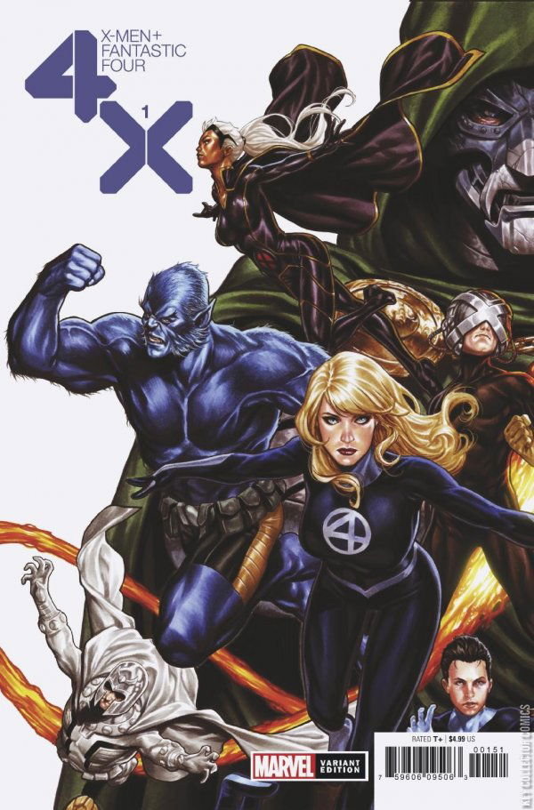 Variant Cover for X-Men / Fantastic Four #1