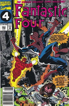 Variant Cover for Fantastic Four #362