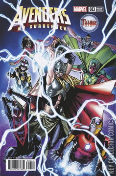 Variant Cover for Avengers, The #683