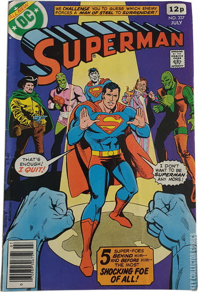 Superman #337 Published July 1979 | Key Collector Comics