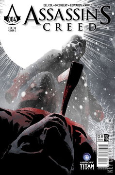 Variant Cover for Assassin's Creed #4