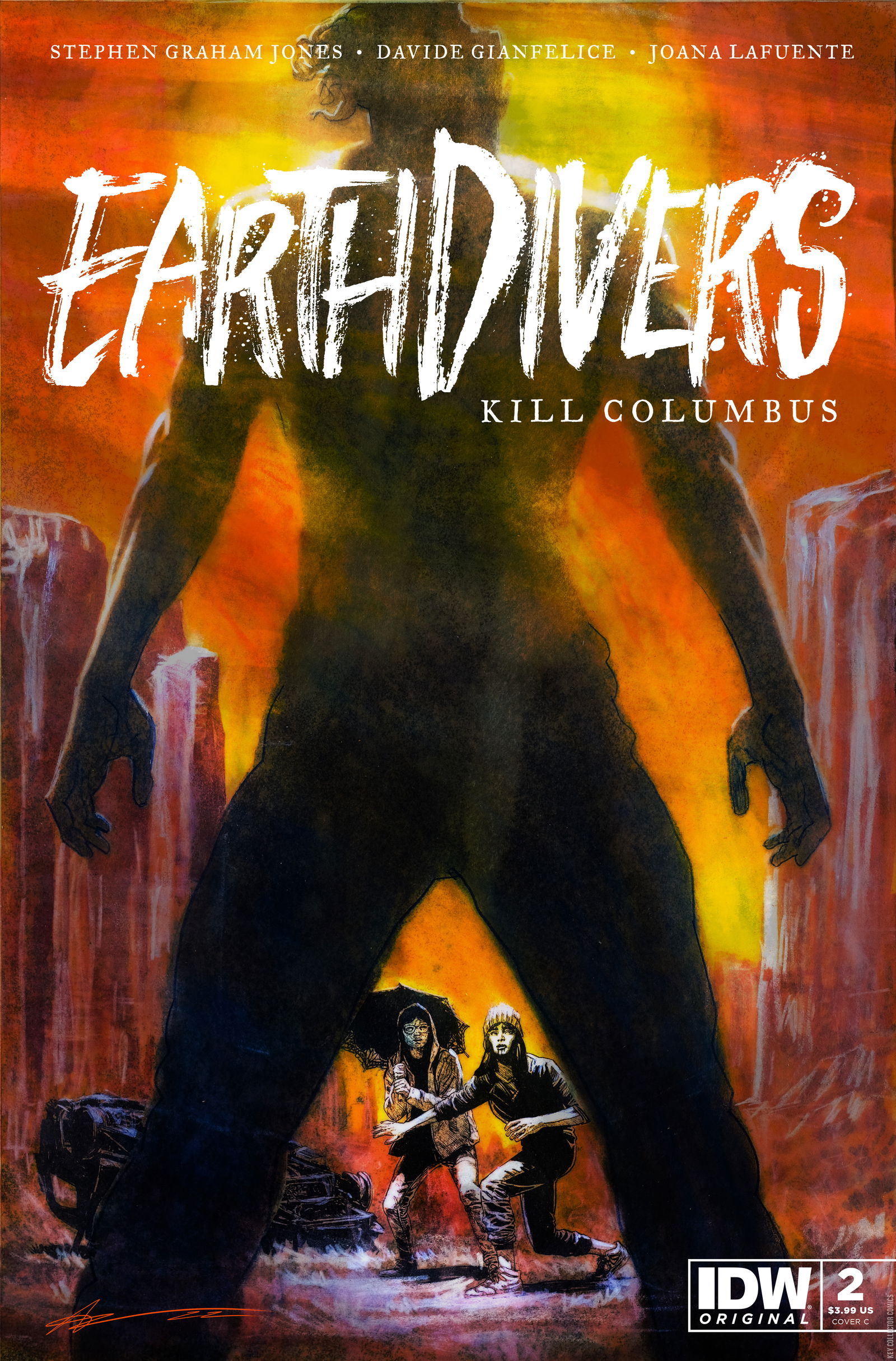 Variant Cover for Earthdivers #2