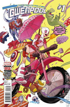 Variant Cover for Unbelievable Gwenpool #1