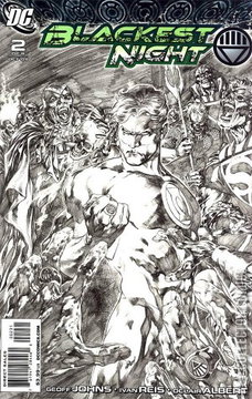 Variant Cover for Blackest Night #2