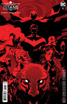 Variant Cover for Knight Terrors: Titans #1