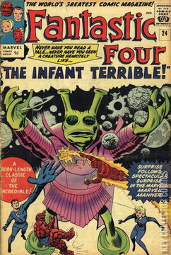 Variant Cover for Fantastic Four #24