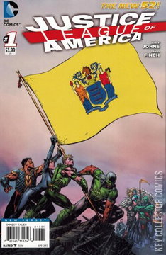 Variant Cover for Justice League of America #1