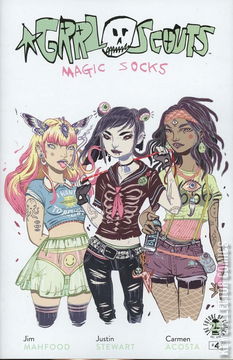 Variant Cover for Grrl Scouts: Magic Socks #4