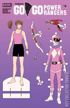 Variant Cover for Go Go Power Rangers #5