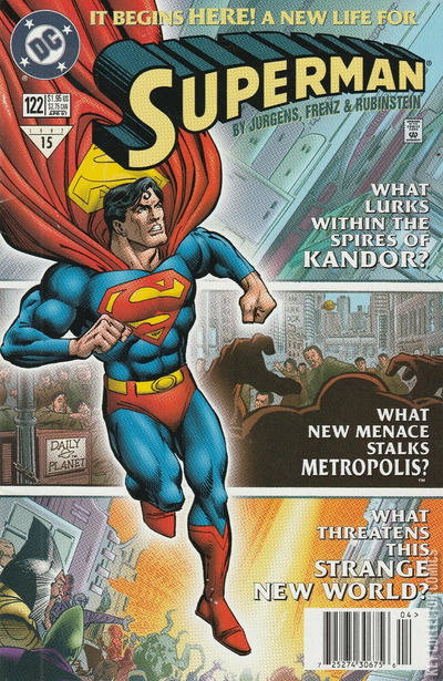 Superman #122 Published April 1997 | Key Collector Comics