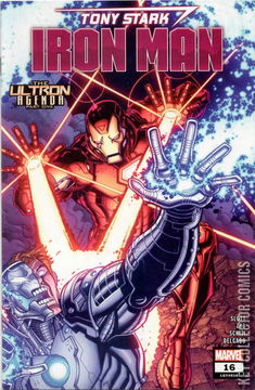 Variant Cover for Tony Stark: Iron Man #16