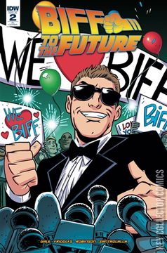Variant Cover for Back to the Future: Biff to the Future #2