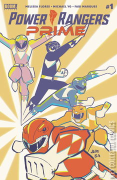 Variant Cover for Power Rangers: Prime #1