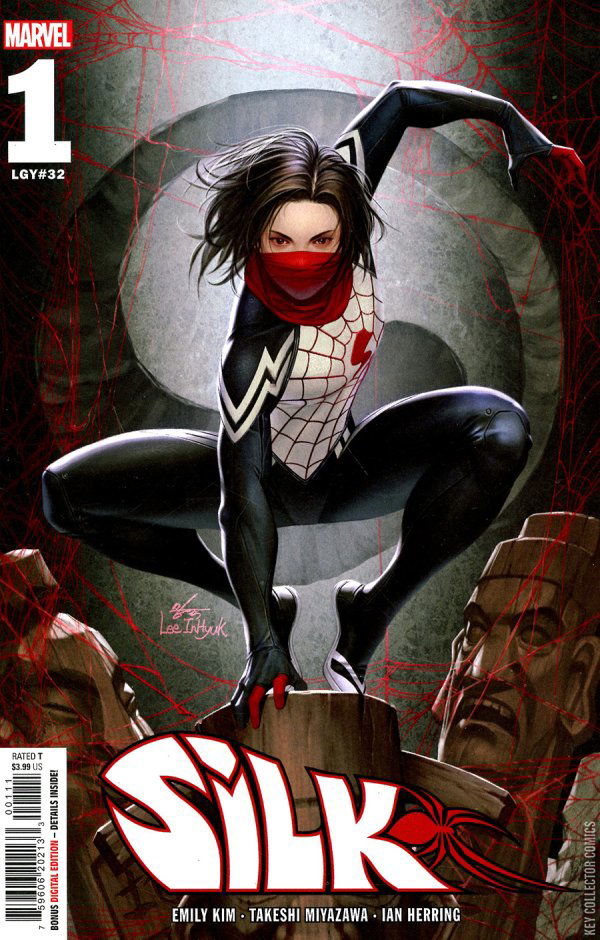 【アメコミリーフ】シルク #1 Stacey Leeサイン付き SILK # 1 - (MARVEL 2015) - STACEY LEE 1:25 VARIANT - NM | eBay