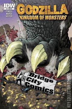 Variant Cover for Godzilla Kingdom of Monsters #1