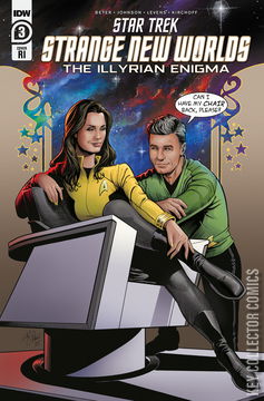 Variant Cover for Star Trek: Strange New Worlds - The Illyrian Enigma #3