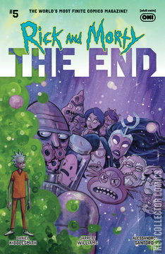 Variant Cover for Rick and Morty: The End #5