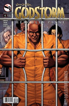 Variant Cover for Grimm Fairy Tales Presents: Godstorm - Hercules Payne #4