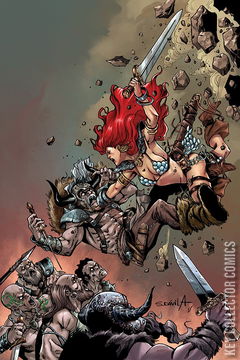 Variant Cover for Red Sonja: Birth of the She-Devil #2