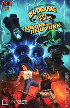 Variant Cover for Big Trouble in Little China / Escape From New York #1