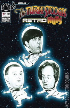 Variant Cover for The Three Stooges: Astro Nuts #1