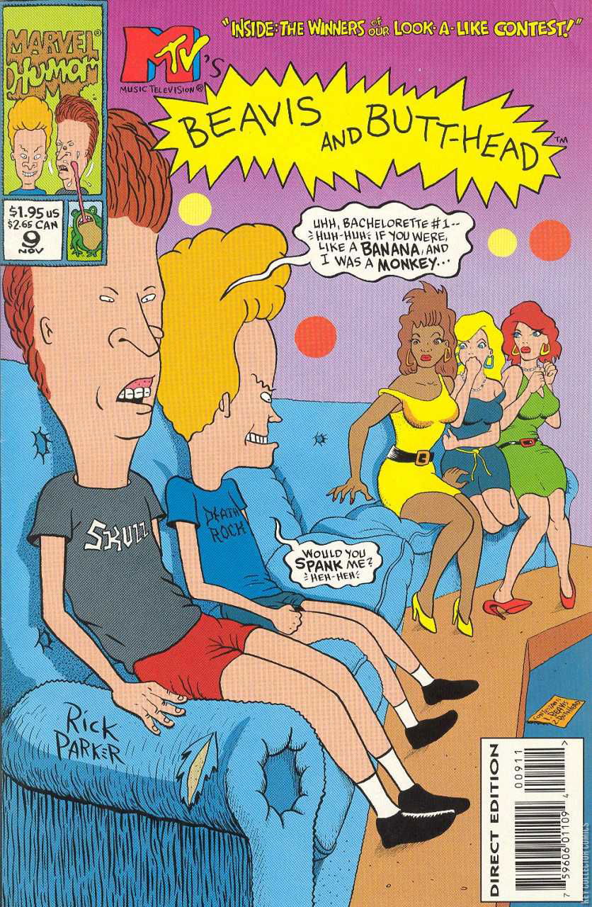 Cover art for Beavis and Butt-Head #9