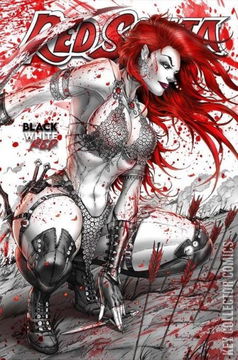 Variant Cover for Red Sonja: Black, White, Red #1