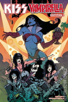 Variant Cover for KISS / Vampirella #2