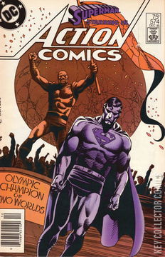 Variant Cover for Action Comics #574