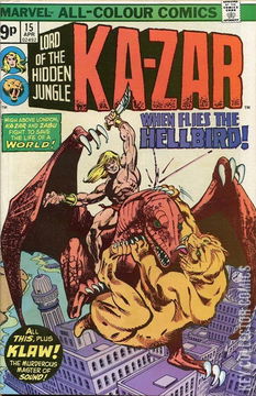 Variant Cover for Ka-Zar #15