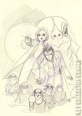 Variant Cover for Doctor Who Comic #1
