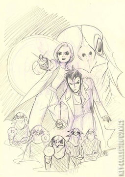 Variant Cover for Doctor Who Comic #1