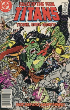 Variant Cover for Tales of the Teen Titans #67