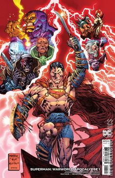 Variant Cover for Superman: Warworld Apocalypse #1