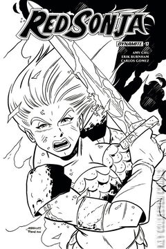 Variant Cover for Red Sonja #17