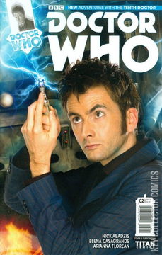 Variant Cover for Doctor Who: The Tenth Doctor #2
