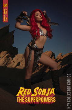 Variant Cover for Red Sonja: The Superpowers #4