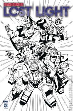 Variant Cover for Transformers: Lost Light #23