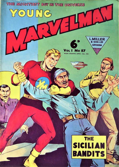 Cover art for Young Marvelman #87 