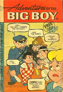 Variant Cover for Adventures of the Big Boy #101