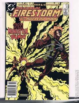 Variant Cover for Firestorm the Nuclear Man #33