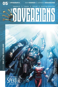 Variant Cover for The Sovereigns #5