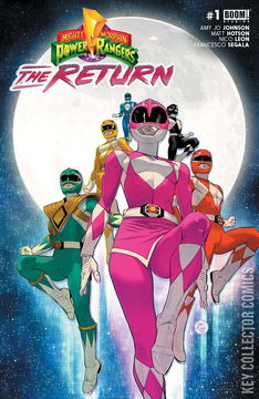 Variant Cover for Mighty Morphin Power Rangers: The Return #1