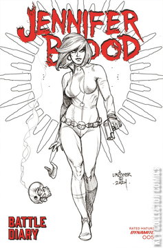 Variant Cover for Jennifer Blood: Battle Diary #5