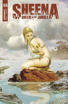 Variant Cover for Sheena, Queen of the Jungle #6